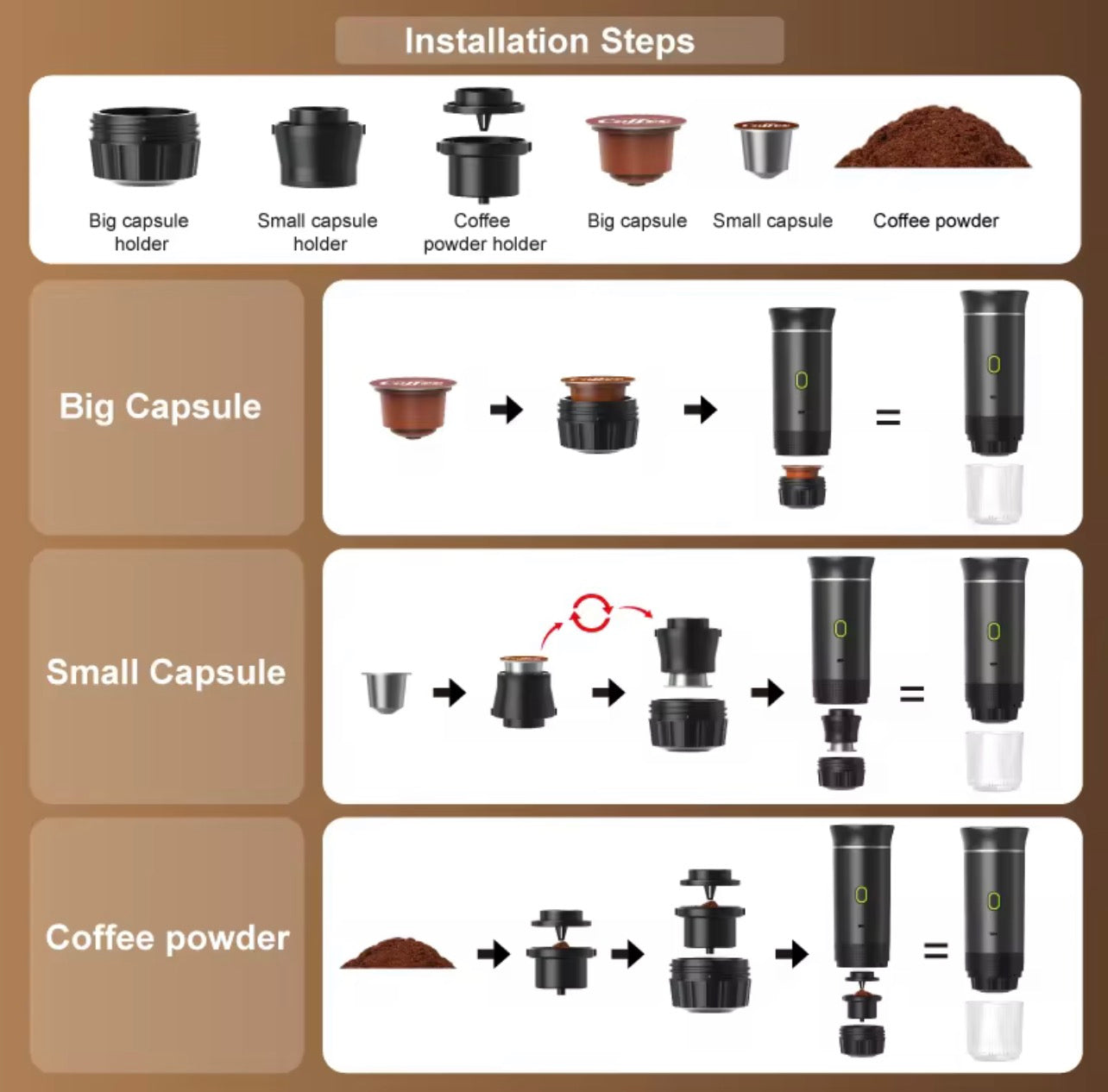 Portable Espresso Maker